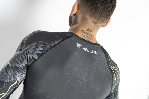 Longsleeve męski Hellas Wear Zeus – termoaktywny materiał, motyw Zeusa