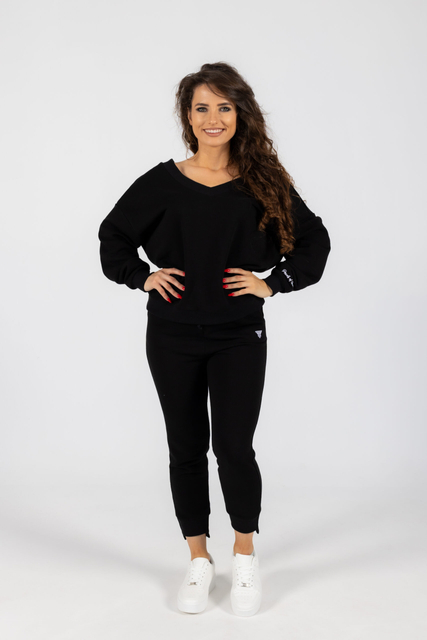 Bluza dresowa Power of Gods - czarna