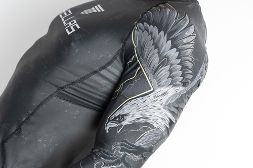 Longsleeve męski Hellas Wear Zeus – termoaktywny materiał, motyw Zeusa