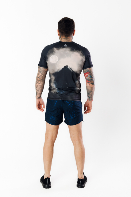 T-shirt Heroes and Gods Aztec Warrior – szybkoschnący materiał, sportowy krój, motyw wojownika Azteków